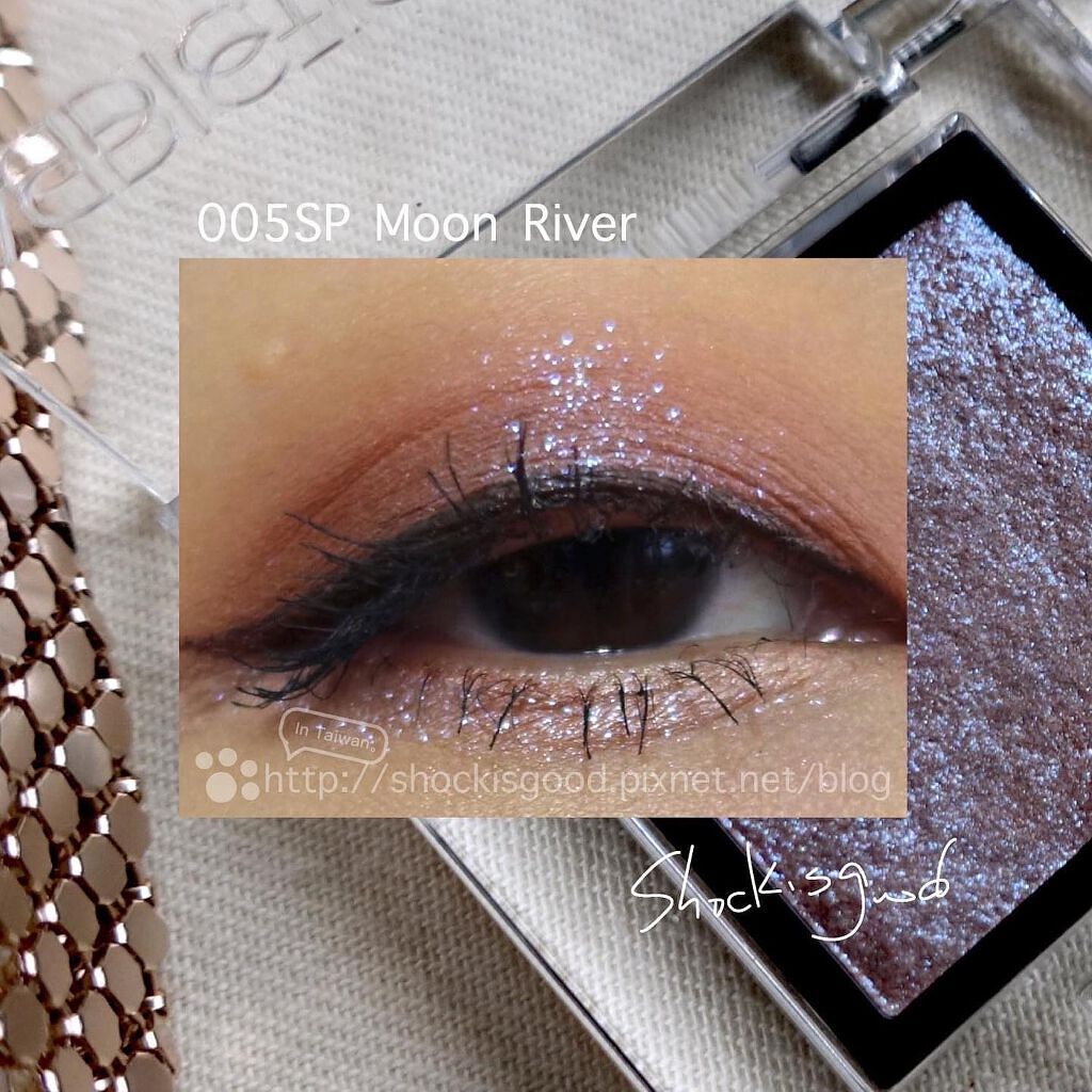 Shockisgood_in_Taiwan on LIPS 「ADDICTION單色眼影「005SP#MoonRiver#ム..」(4枚目)
