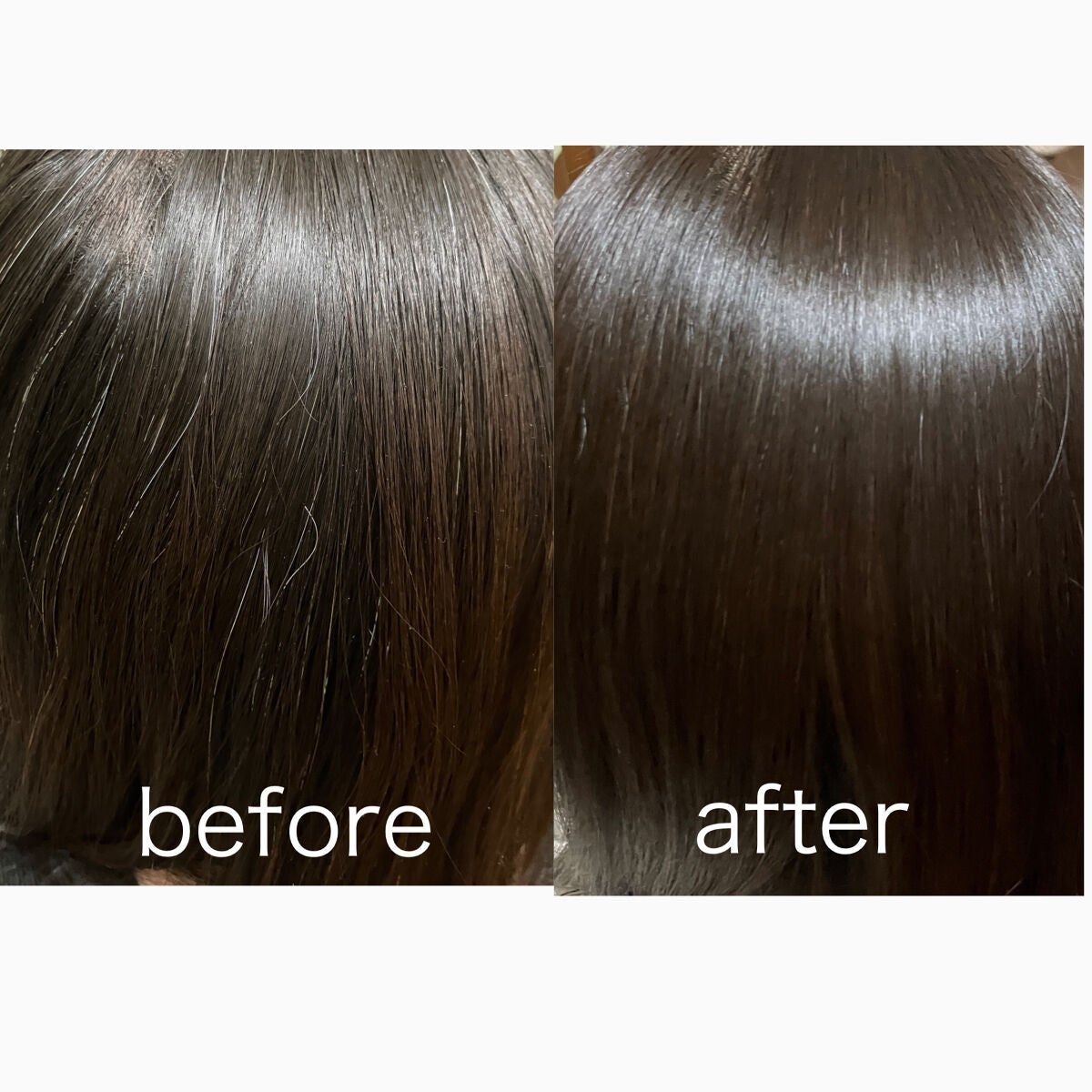 無香料ヘアカラー 早染め乳液(白髪用)/サロン ド プロ/ヘアカラーを使ったクチコミ(3枚目)