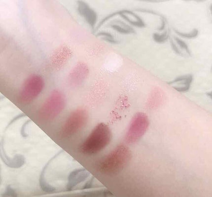 プレイカラーアイパレット ローズボム/ETUDE/アイシャドウパレットを使ったクチコミ(2枚目)