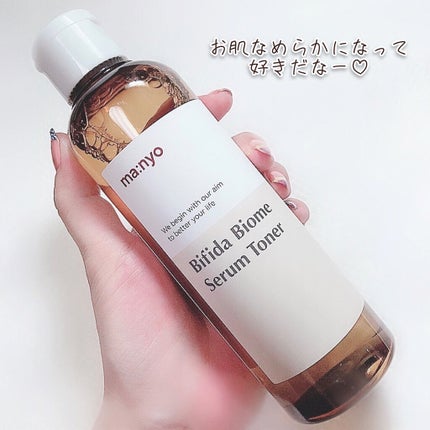 ビフィダバイオームセラムトナー/manyo/化粧水を使ったクチコミ(4枚目)