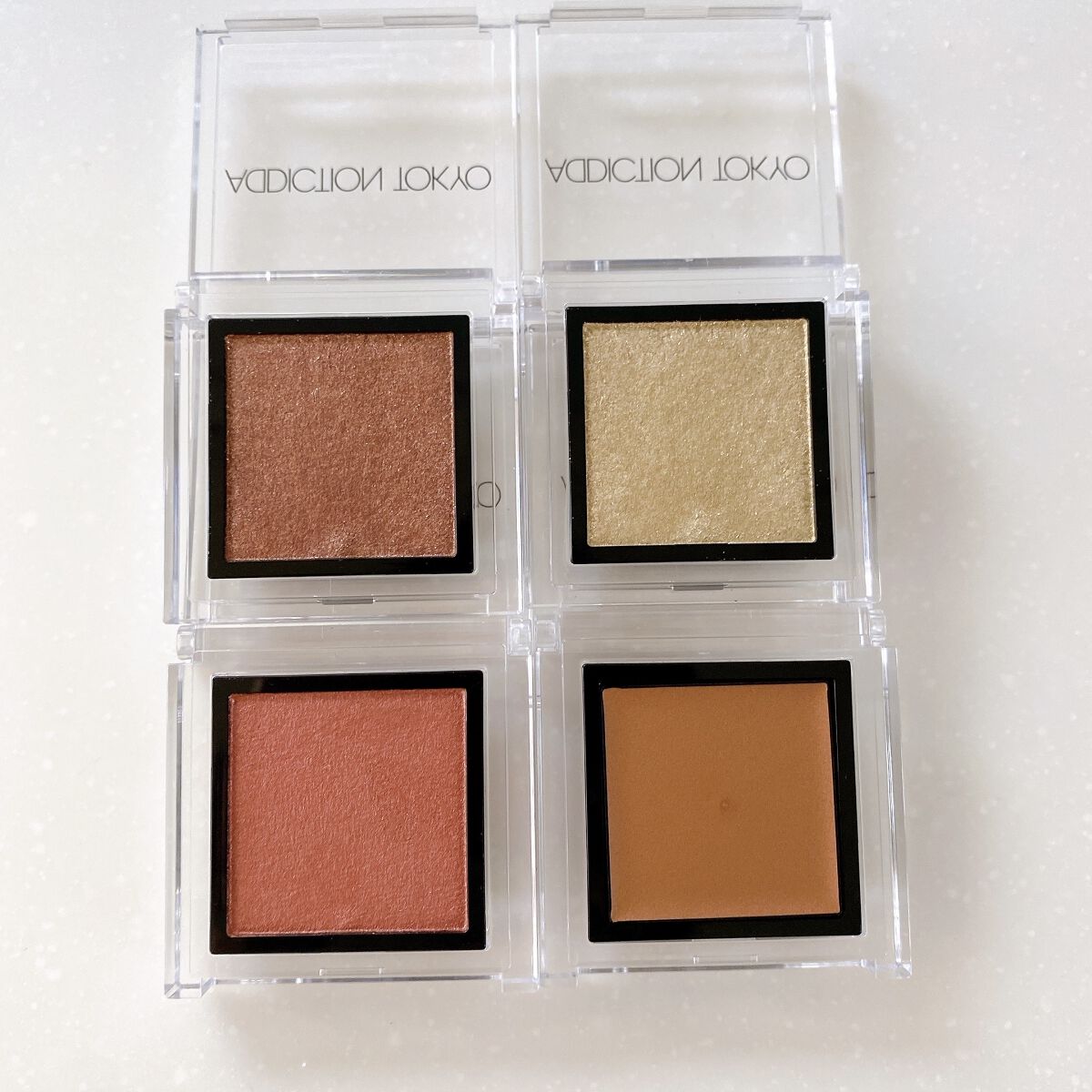 ザ アイシャドウ L 175 Rusty Gold/ADDICTION/単色アイシャドウを使ったクチコミ（2枚目）