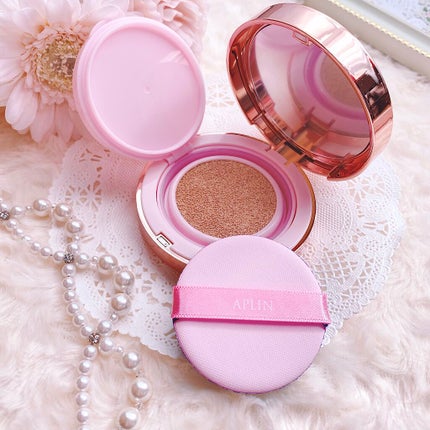 ピンクティーツリーカバークッション/APLIN/クッションファンデーションを使ったクチコミ(3枚目)