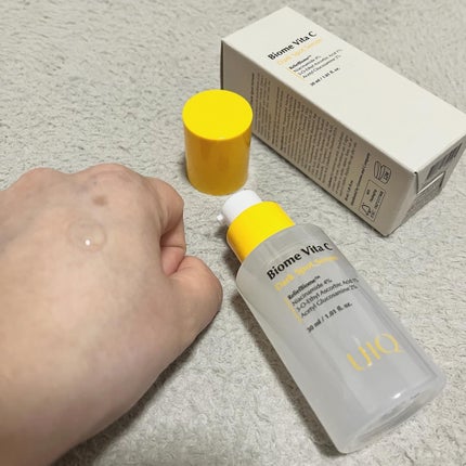 バイオームビタCダークスポットセラム/UIQ/美容液を使ったクチコミ(2枚目)