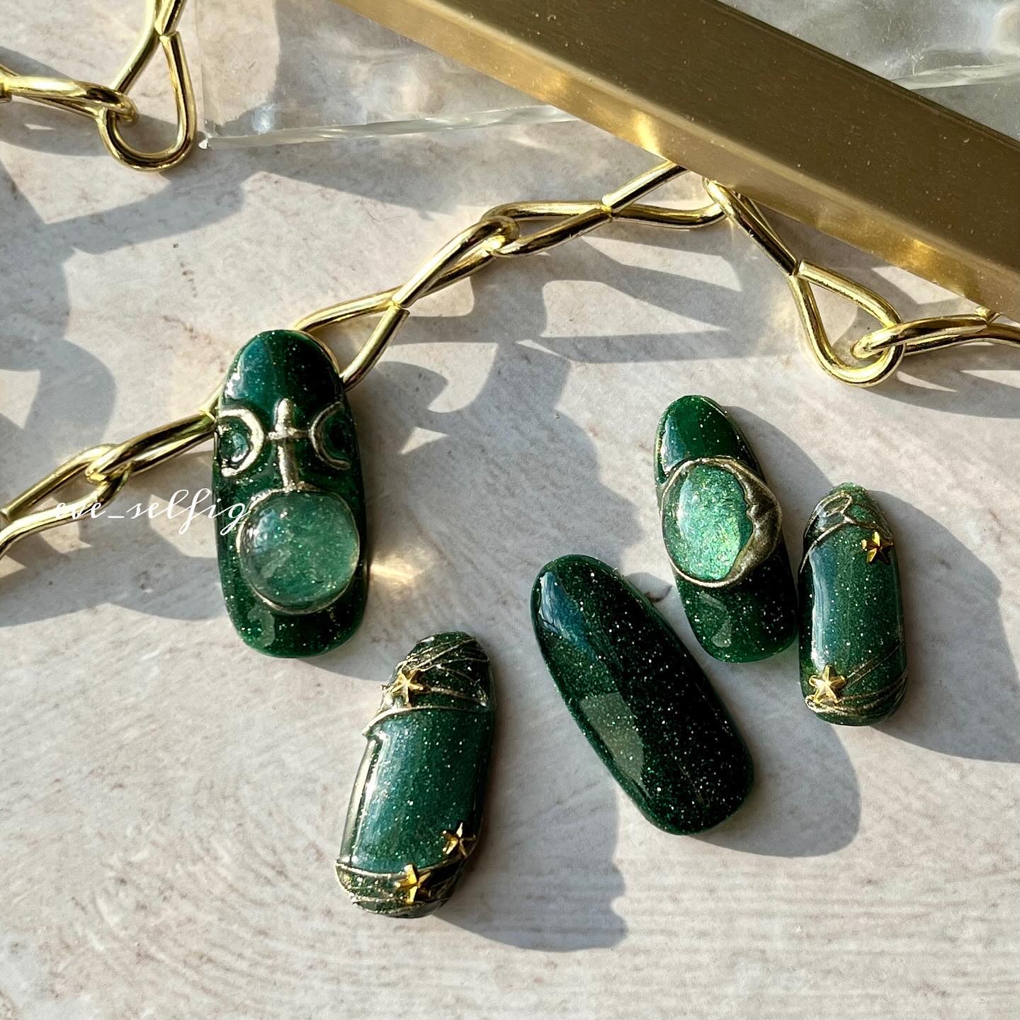 銀河シリーズ magnet/ネイル工房/ジェルネイルを使ったクチコミ（2枚目）