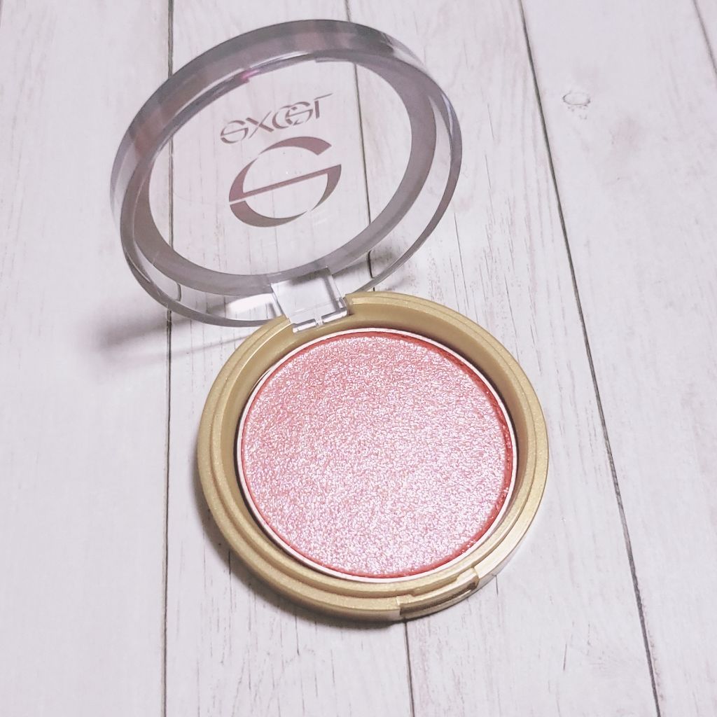 シャイニーシャドウ N/excel/単色アイシャドウを使ったクチコミ（1枚目）