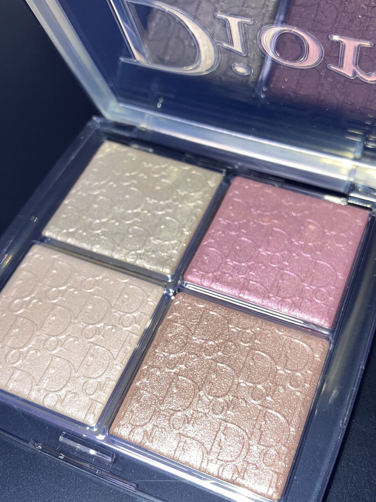 ディオール バックステージ フェイス グロウ パレット/Dior/ハイライトを使ったクチコミ（2枚目）