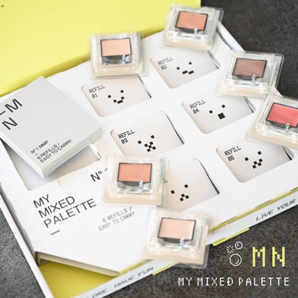 MY MIXED PALETTE 6色カスタムパレット/MN/マルチパレットを使ったクチコミ(1枚目)