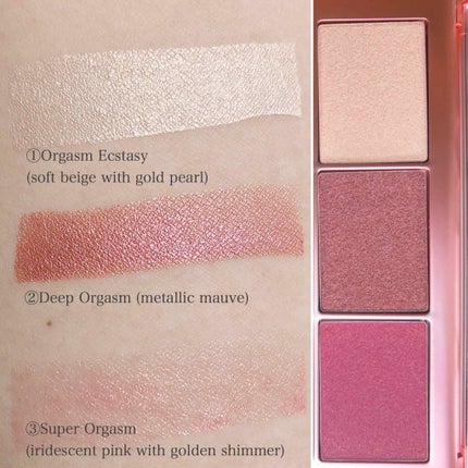 エンドレスオーガズムパレット/NARS/アイシャドウパレットを使ったクチコミ(2枚目)