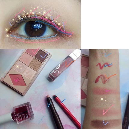 ヴィセ アヴァン リップ&アイカラー ペンシル/Visée/ペンシルアイライナーを使ったクチコミ(7枚目)