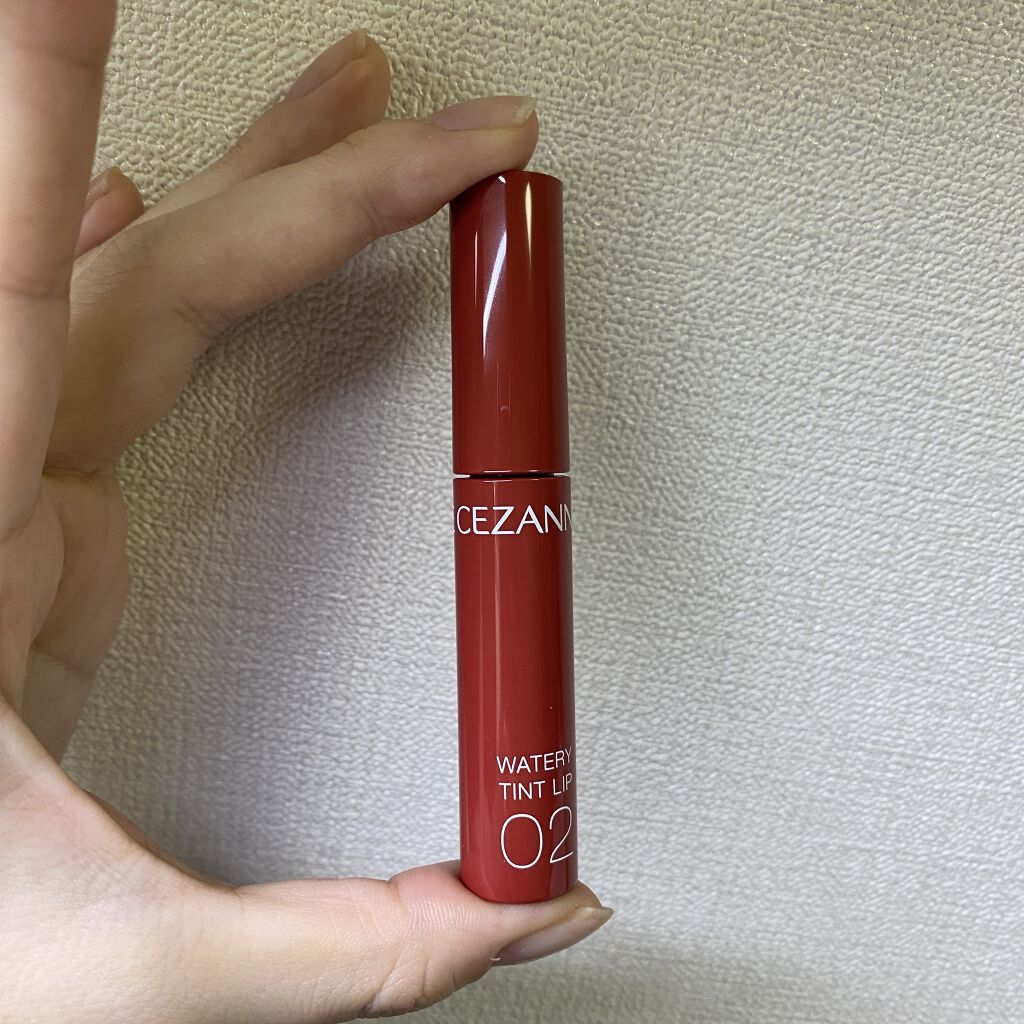 ウォータリーティントリップ/CEZANNE/リップティントを使ったクチコミ（3枚目）