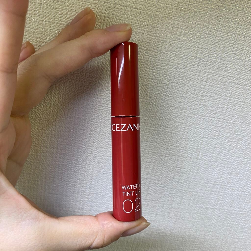 ウォータリーティントリップ/CEZANNE/リップティントを使ったクチコミ(3枚目)