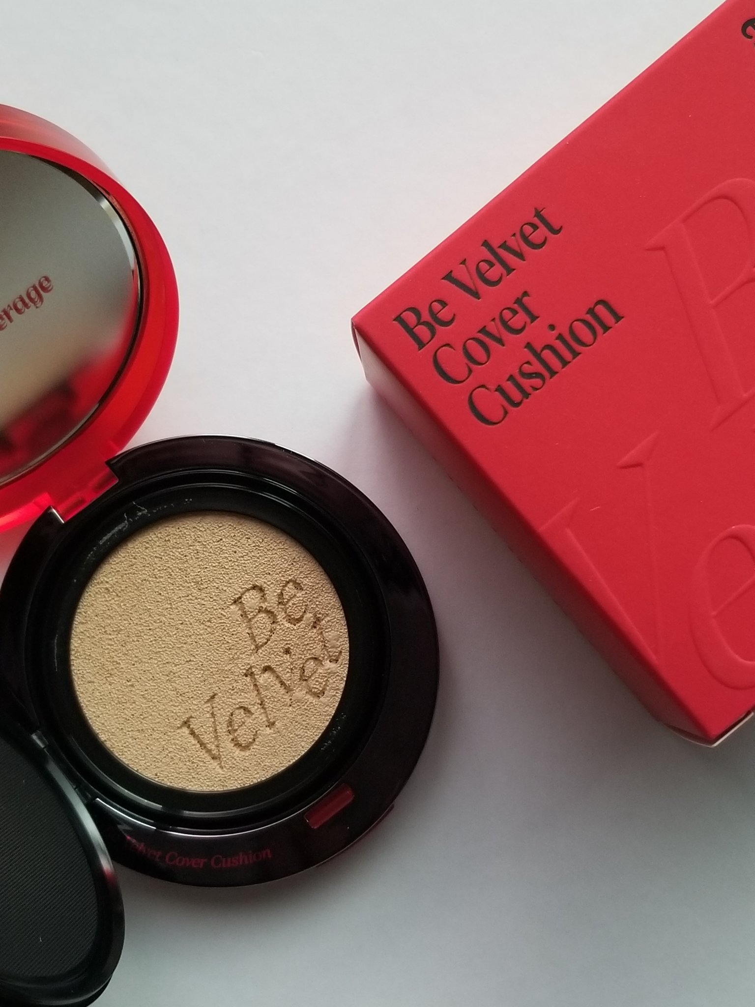 ビーベルベットカバークッション/espoir/クッションファンデーションを使ったクチコミ（2枚目）