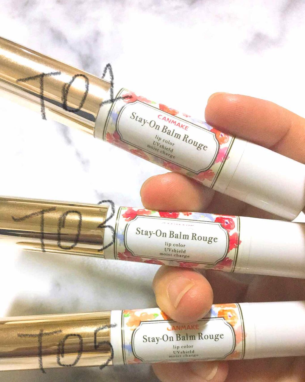 ステイオンバームルージュ/キャンメイク/口紅を使ったクチコミ（1枚目）