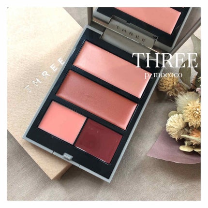 グローフリーダムパレットライジング/THREE/クリームハイライトを使ったクチコミ(1枚目)