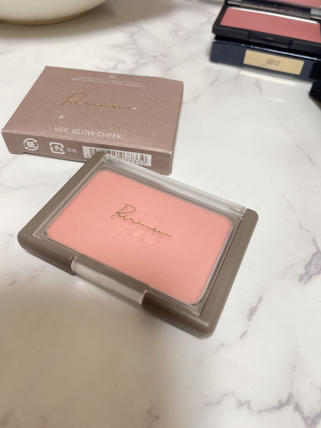 ヴェールグロウチーク/Ririmew/パウダーチークを使ったクチコミ（2枚目）