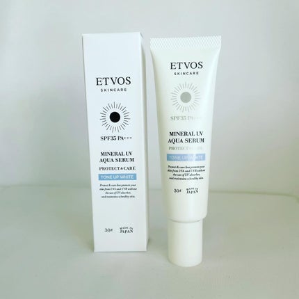 ミネラルUVアクアセラム/エトヴォス/美容液を使ったクチコミ(1枚目)