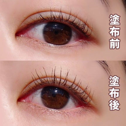 クイックラッシュカーラー MG モカグレージュ/キャンメイク/マスカラ下地を使ったクチコミ(3枚目)