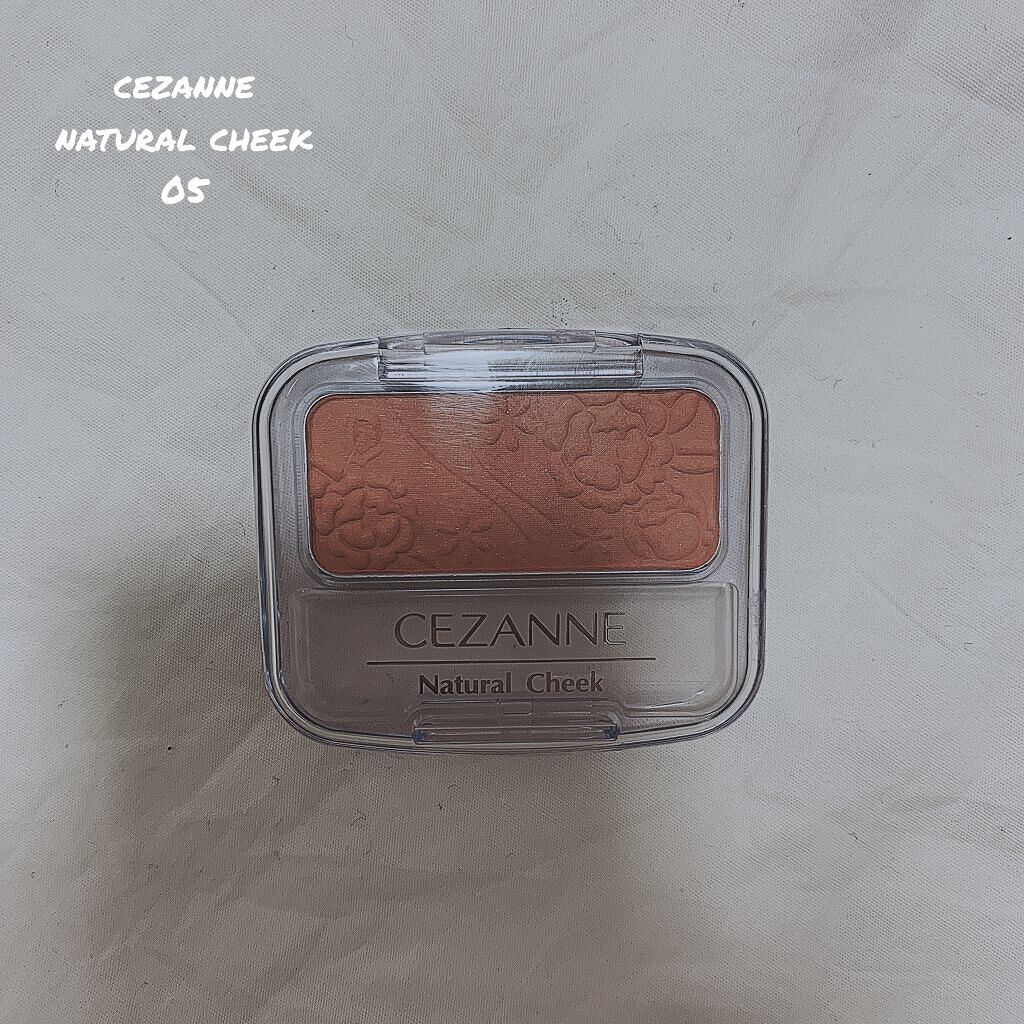 ナチュラル チークN/CEZANNE/パウダーチークを使ったクチコミ（1枚目）