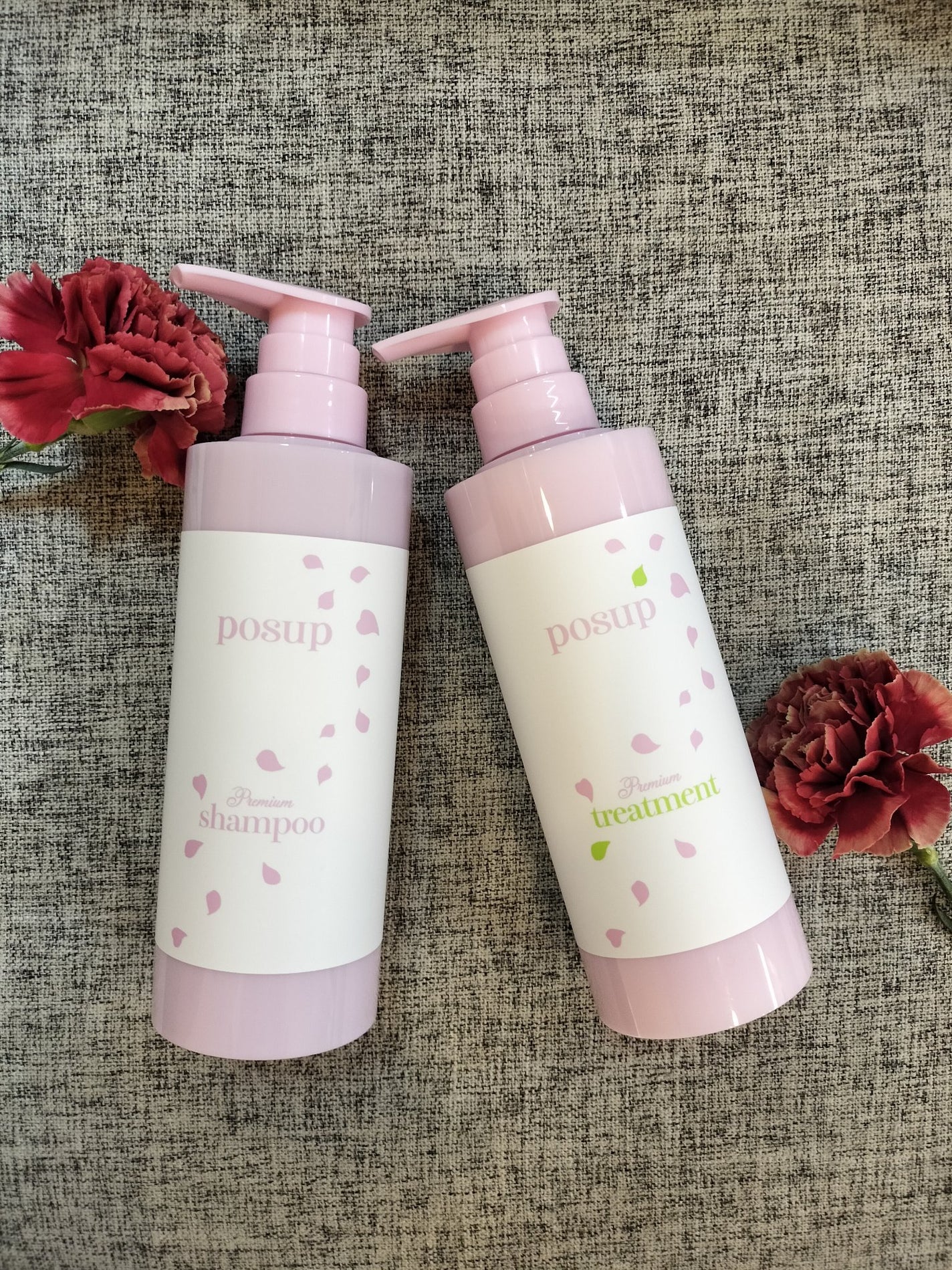 ポスプ プレミアムシャンプー/プレミアムトリートメント/posup/市販シャンプーを使ったクチコミ(1枚目)