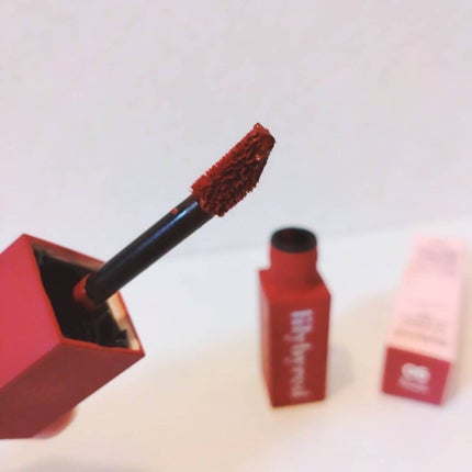 ムードライアー ベルベットティント 06 イノセントアップル(Innocent Apple)/lilybyred/リップティントを使ったクチコミ(3枚目)