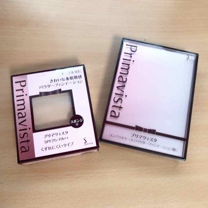 くずれにくい きれいな素肌質感パウダーファンデーション/プリマヴィスタ/パウダーファンデーションを使ったクチコミ(1枚目)