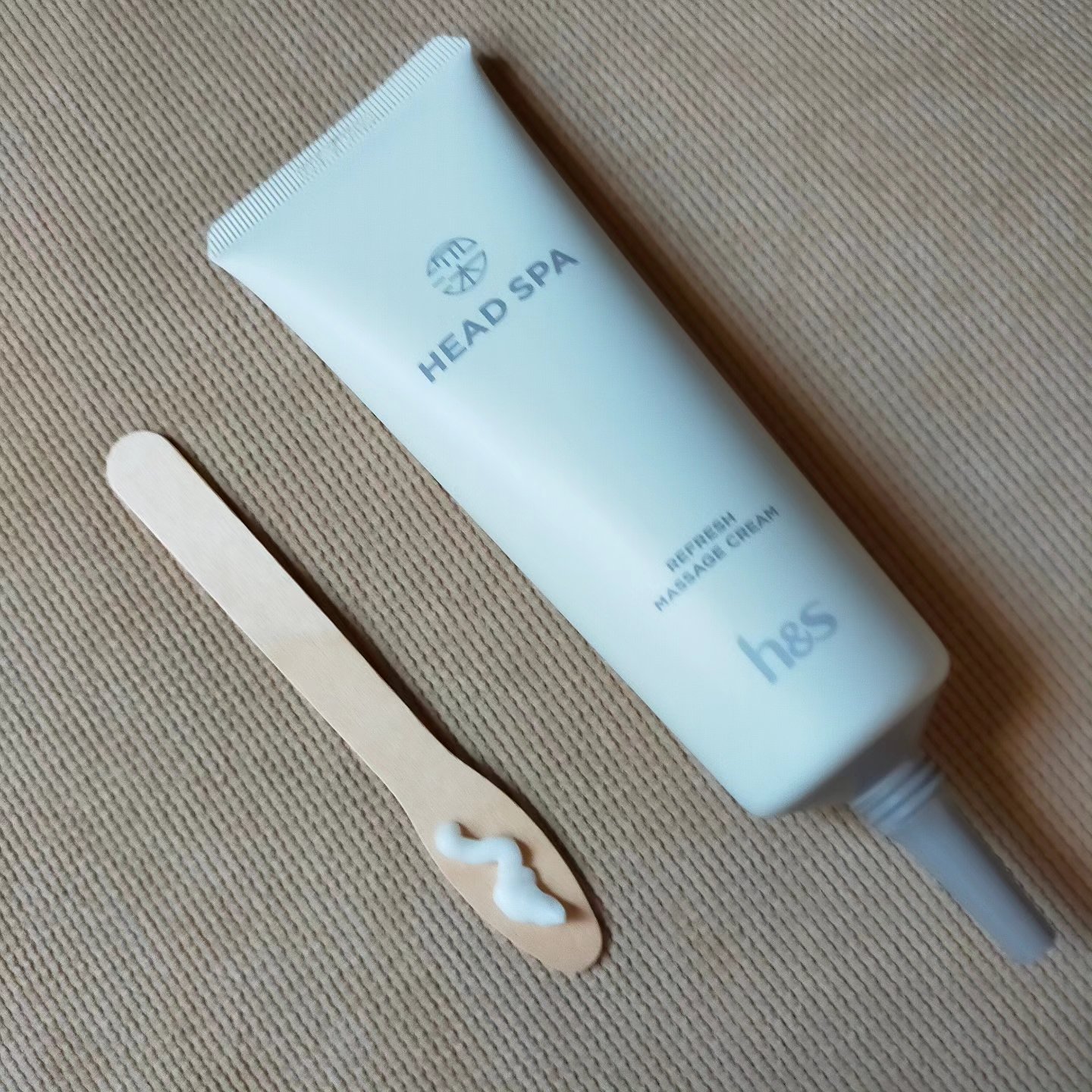 リフレッシュ マッサージクリーム/h&s/洗い流すヘアトリートメントを使ったクチコミ（2枚目）