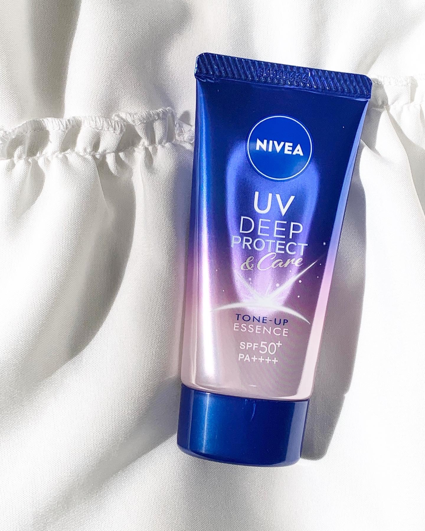 ニベアUV ディープ プロテクト＆ケア トーンアップ エッセンス/ニベア/日焼け止めローションを使ったクチコミ（1枚目）