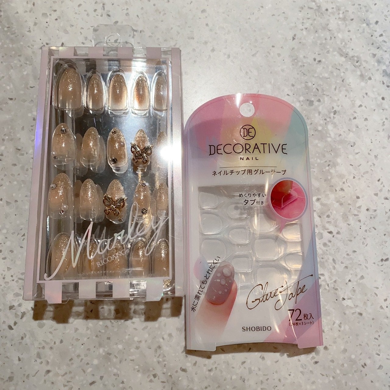 ネイルチップ用紙グルーテープ/Decorative Nail/ネイル用品を使ったクチコミ(3枚目)