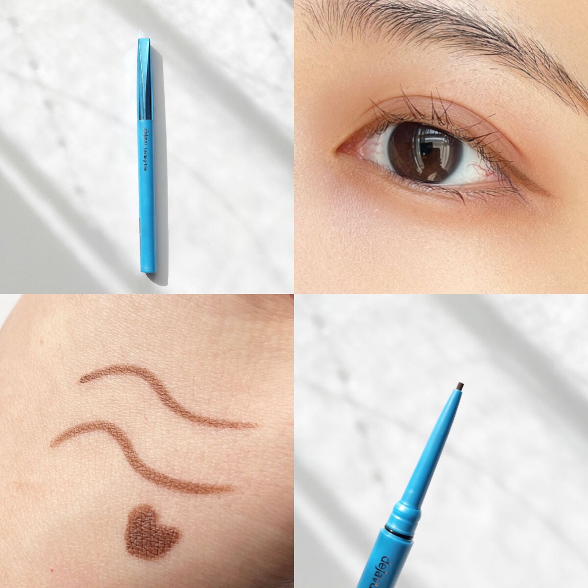 「密着アイライナー」極細クリームペンシル/デジャヴュ/ペンシルアイライナーを使ったクチコミ(5枚目)