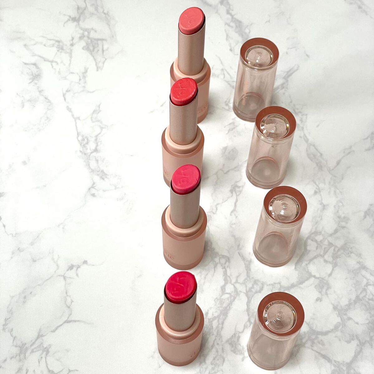 natsumi on LIPS 「.デイジークムードグロウリップスティック.新色▫️05ベビーサ..」(4枚目)