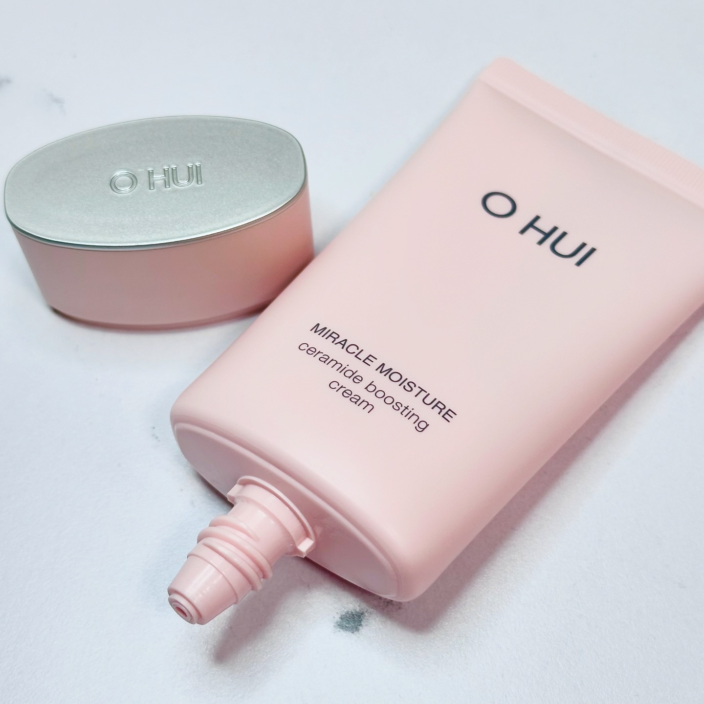 ミラクル モイスチャー セラミド ブースティング クリーム/OHUI/フェイスクリームを使ったクチコミ（2枚目）