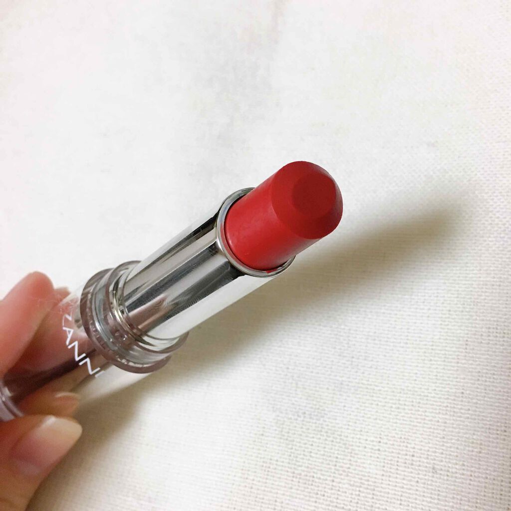 ラスティンググロスリップ/CEZANNE/口紅を使ったクチコミ（2枚目）