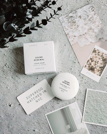 サウンド リニューアル セラムクリーム/SUPEREGG /フェイスクリームを使ったクチコミ(1枚目)