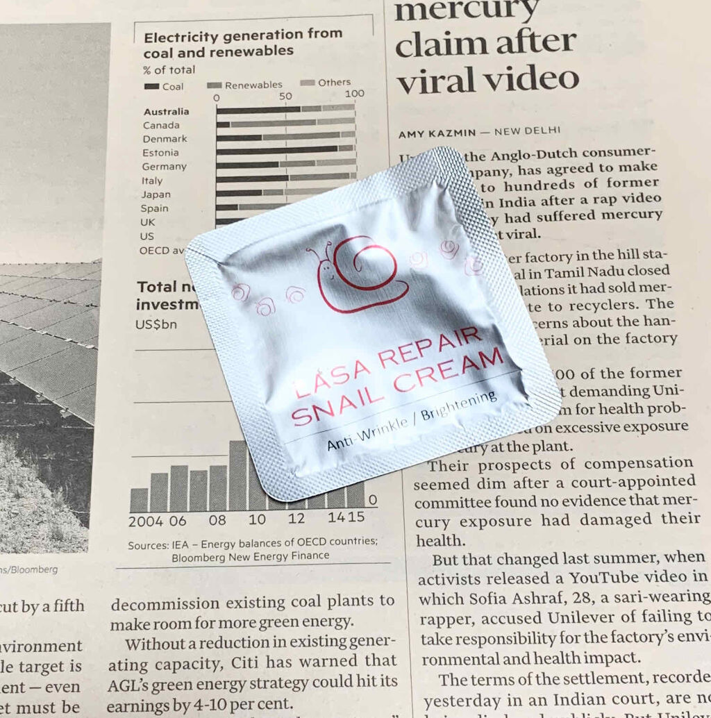 ラサリペアカタツムリクリーム/MJ-Care/フェイスクリームを使ったクチコミ（1枚目）