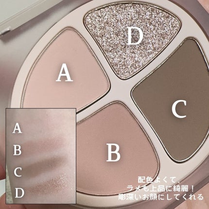 NEW NUDE スキンカラーパレット/Joocyee/アイシャドウパレットを使ったクチコミ(3枚目)