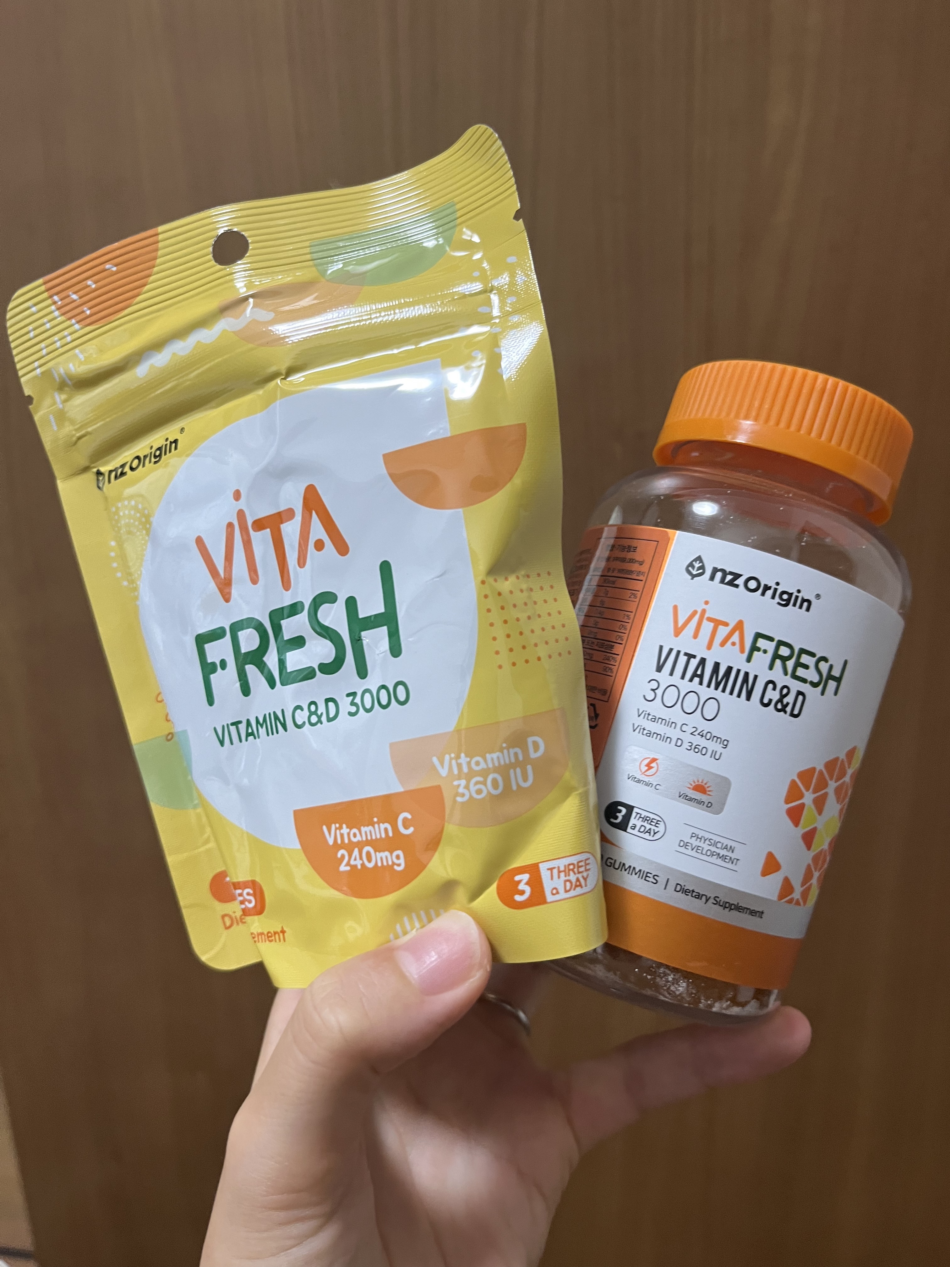 Vita Fresh Vitamin C&D 3000/nz origin /健康サプリメントを使ったクチコミ（2枚目）