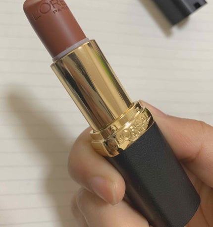 カラーリッシュモイストマットN/ロレアル パリ/口紅を使ったクチコミ(2枚目)