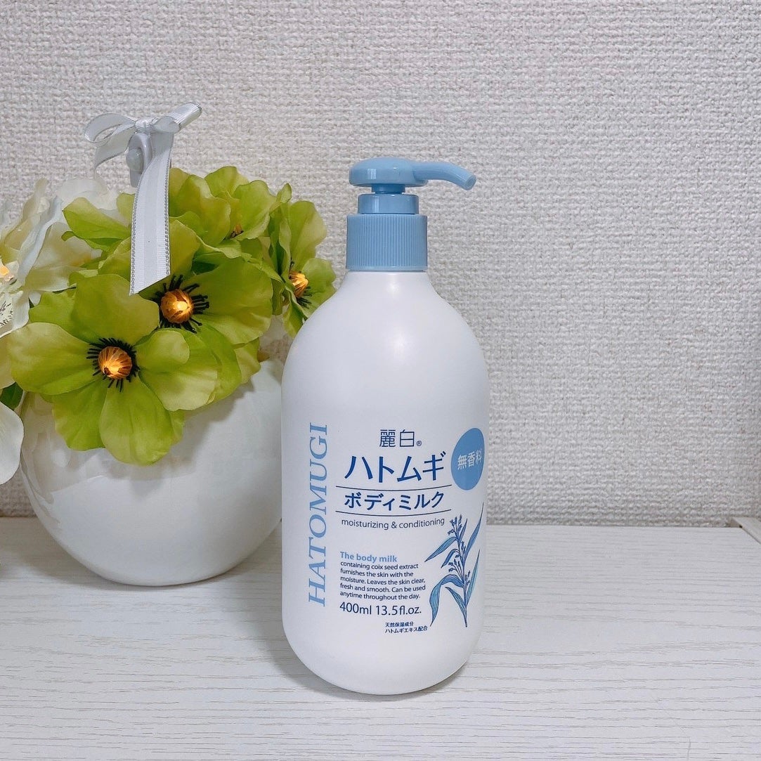 ハトムギボディミルク 無香料/麗白/ボディミルクを使ったクチコミ(2枚目)