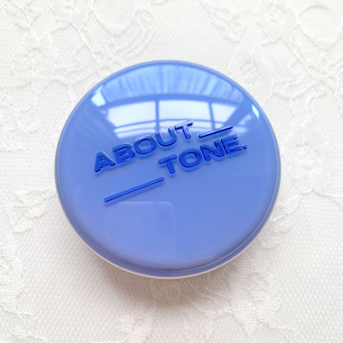 ABOUT TONE エアーフィットパウダーパクトのクチコミ「パケ買い必須💙つるさらパウダー

ABOUT TONEのエアーフィットパウダーパクトです✨

.....」（2枚目）