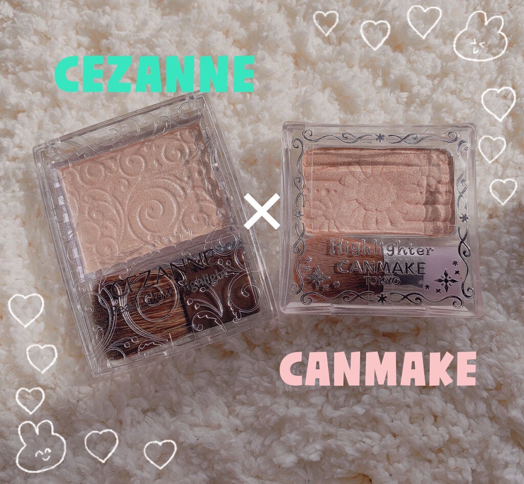 ハイライター/キャンメイク/パウダーハイライトを使ったクチコミ(1枚目)