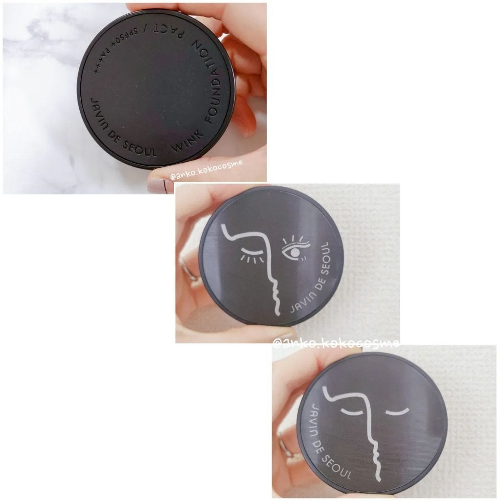 ジャビンドゥソウル ウインクファンデーションパクト/Javin De Seoul/クッションファンデーションを使ったクチコミ(2枚目)