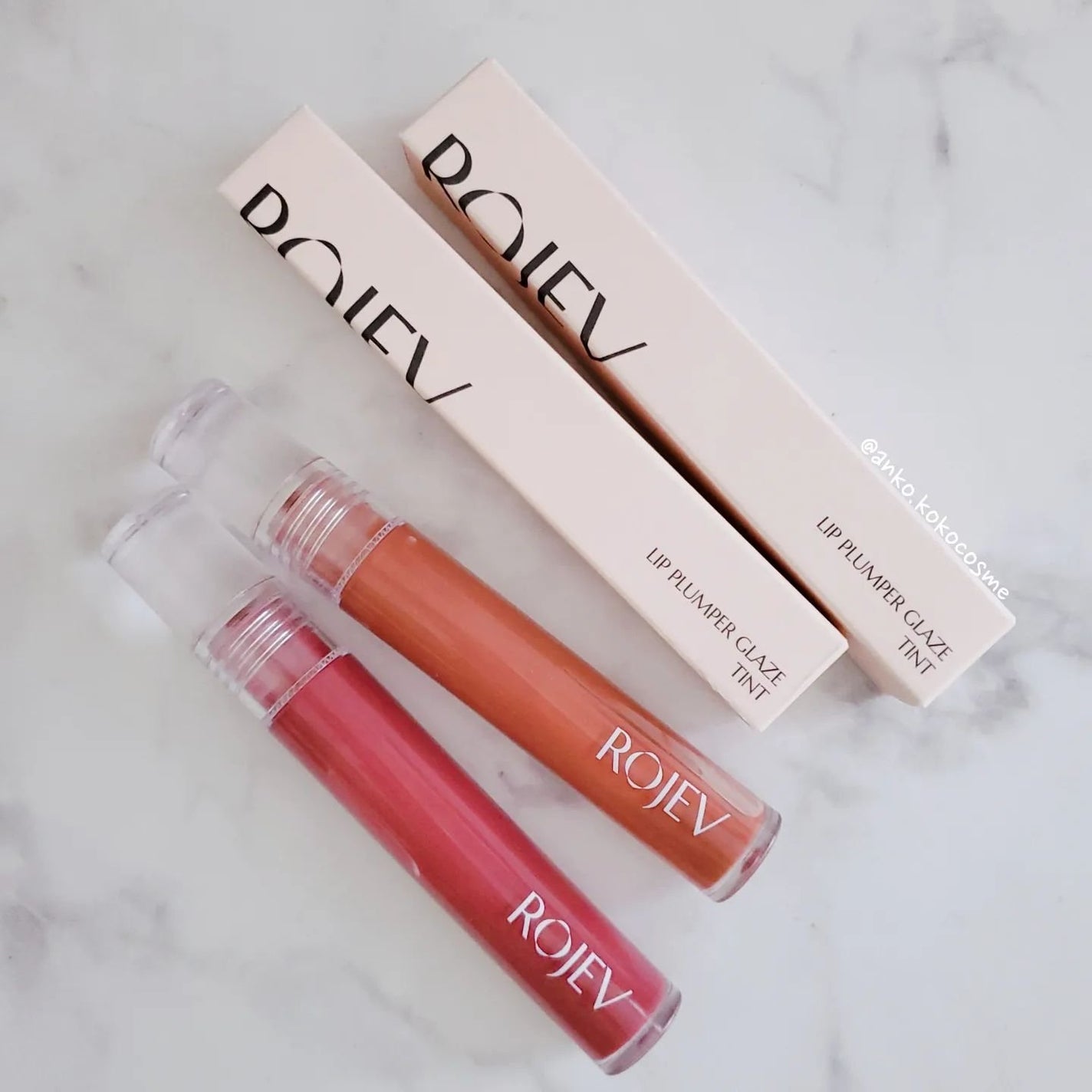 LIP PLUMPER GLAZE TINT/ROJEV/口紅を使ったクチコミ(1枚目)