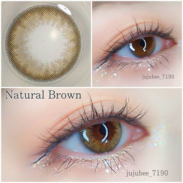 バンビシリーズ ワンデー ナチュラル Natural Brown/AngelColor/ワンデー（１DAY）カラコンの画像