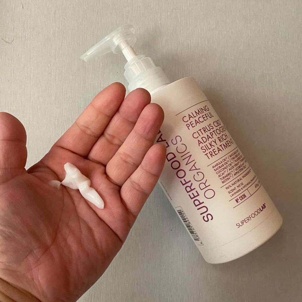 スーパーフードラボ オーガニックス シルキーリッチ シャンプー＆トリートメント/SUPERFOOD LAB/市販シャンプーを使ったクチコミ（2枚目）