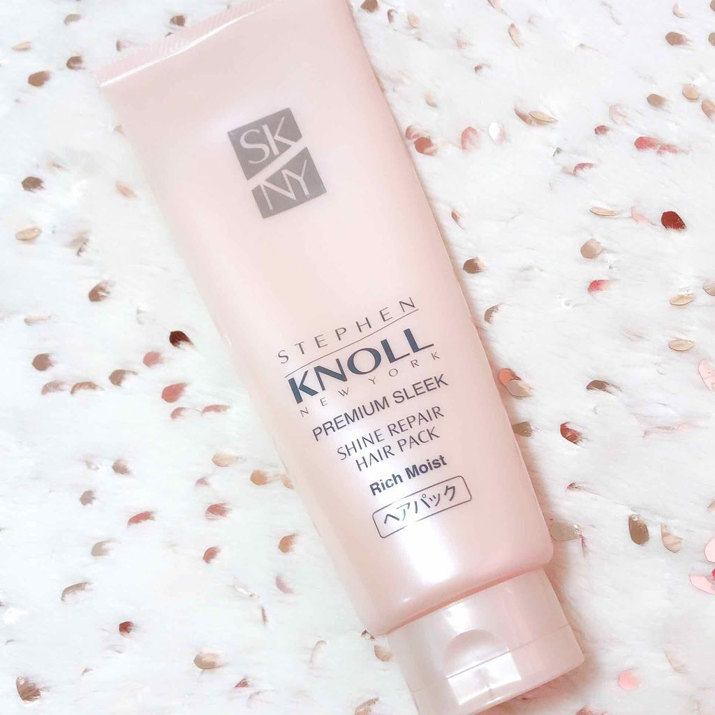 プレミアムスリーク シャインリペア ヘアパック リッチモイスト/スティーブンノル ニューヨーク/ヘアマスク・ヘアパックを使ったクチコミ(1枚目)