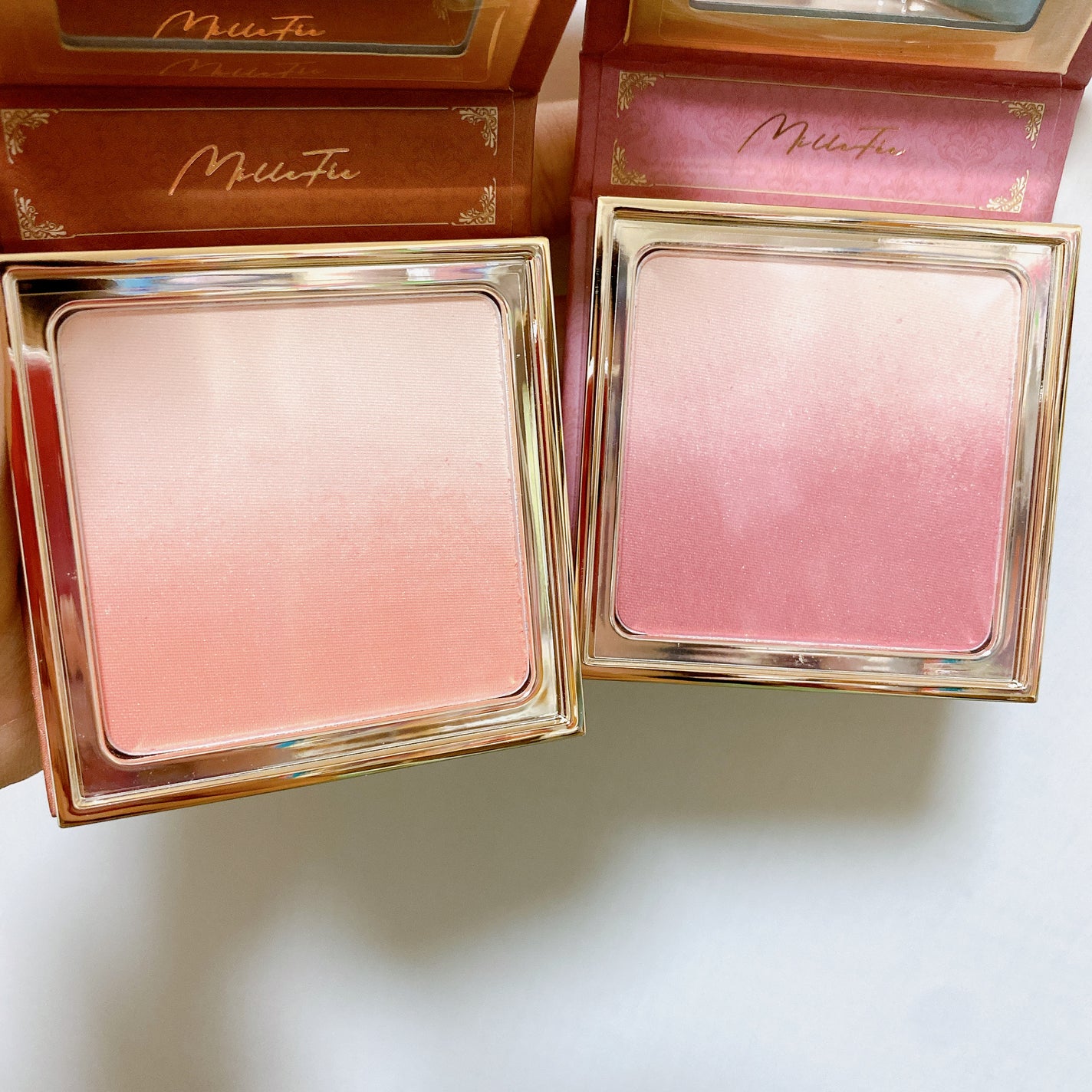 天使の絵画チーク/MilleFée/パウダーチークを使ったクチコミ(2枚目)