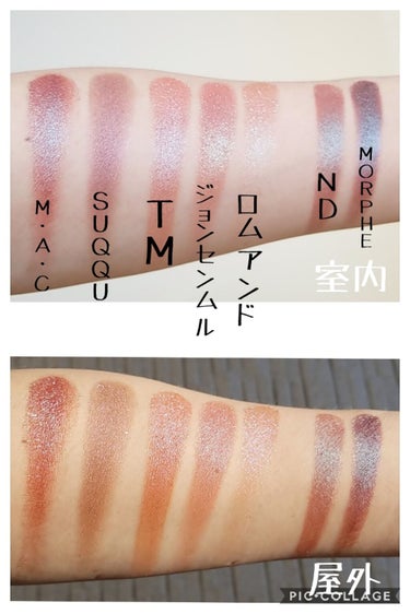 MORPHE  35V  STUNNING  VIBES/Morphe/アイシャドウパレットを使ったクチコミ（3枚目）