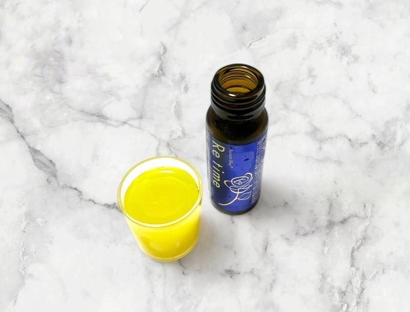 Re time ブルーローズドリンク/オーラムブルー/美容ドリンクを使ったクチコミ（2枚目）