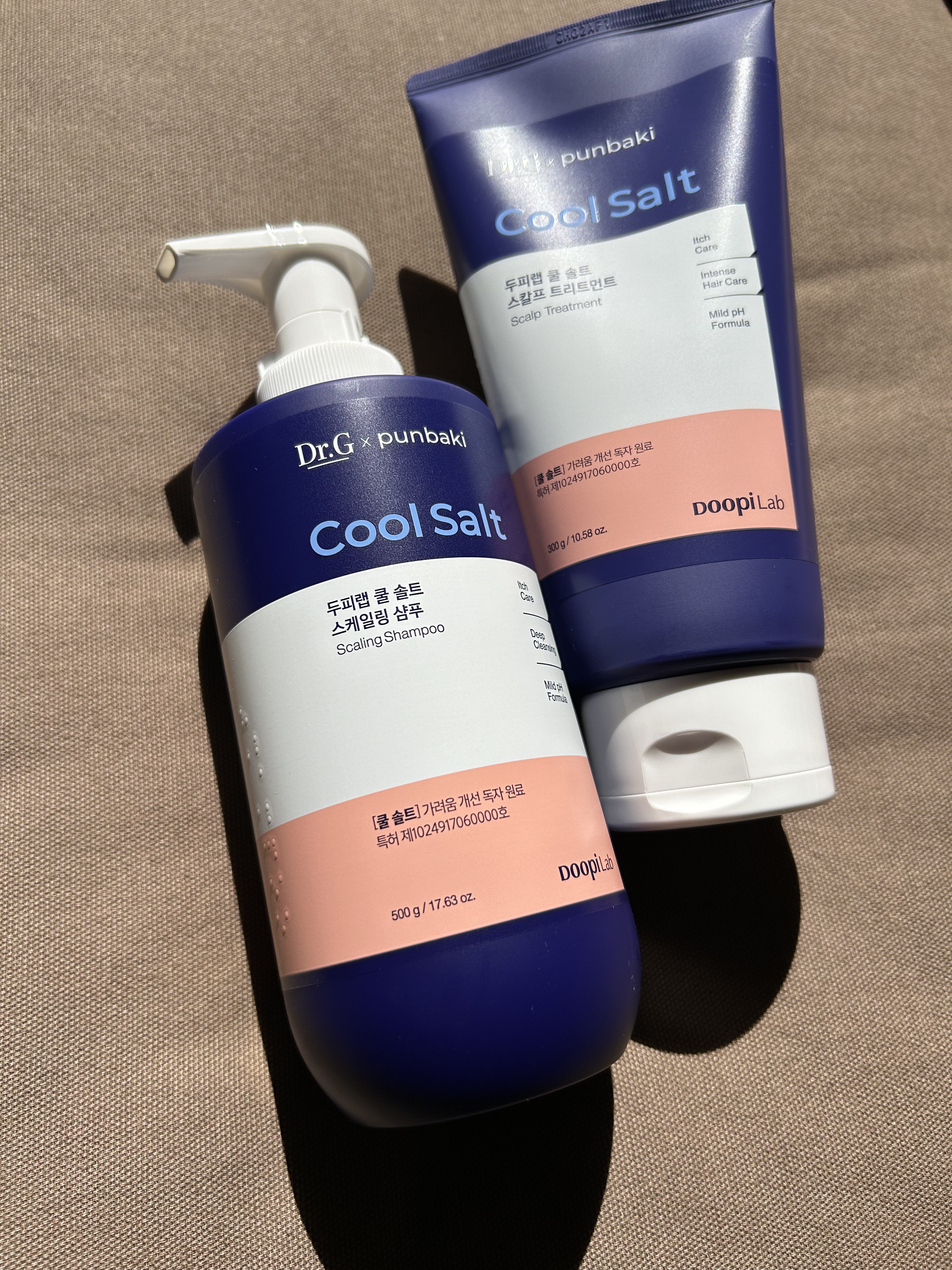 クールソルトスケーリングシャンプー/クールソルトスカルプトリートメント/Dr.G/市販シャンプーを使ったクチコミ（1枚目）
