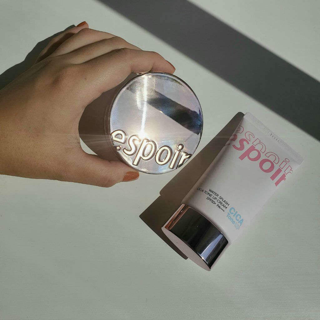 プロテーラービーグロウクッション(オールニュー)/espoir/クッションファンデーションを使ったクチコミ（1枚目）